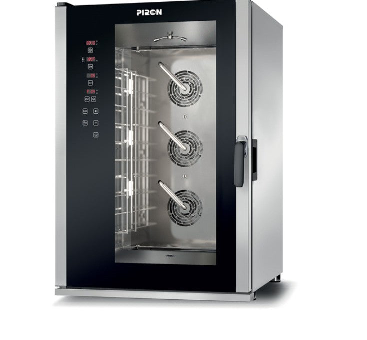 Industriovn BASIC by PiDom detalje betjeningspanel og dampfunktion – professionel