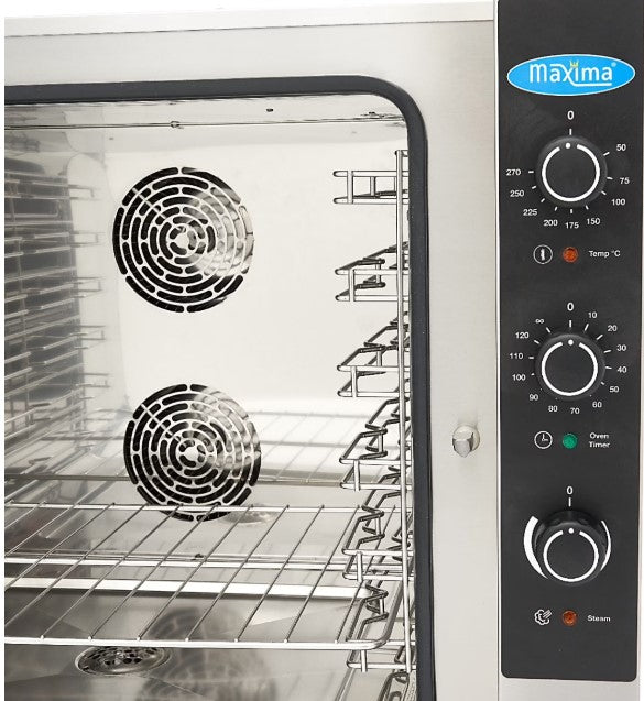 Kombiovn med damp 6 G/N eller 60 x 40 plader fra Maxima