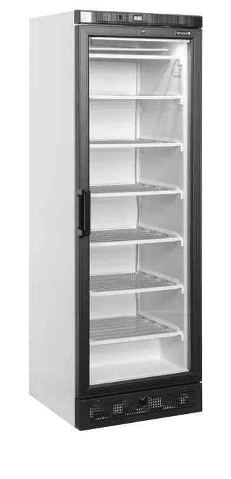 TEFCOLD UFSC371G - Hvid displayfryser med glasdør 300 liter