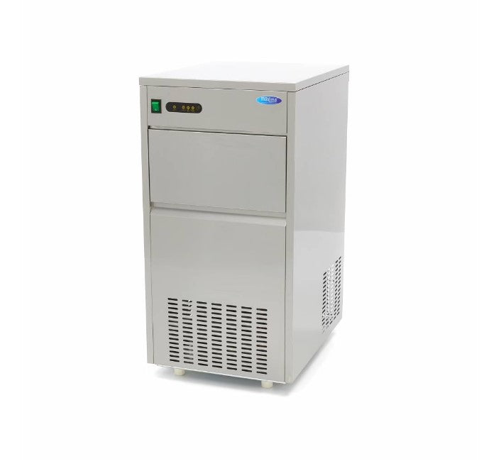 Isterningemaskine (luftkølet) fra Maxima - vælg størrelse