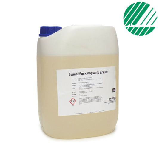 Maskinopvask 12 Liter - Uden klor - Svanemærket