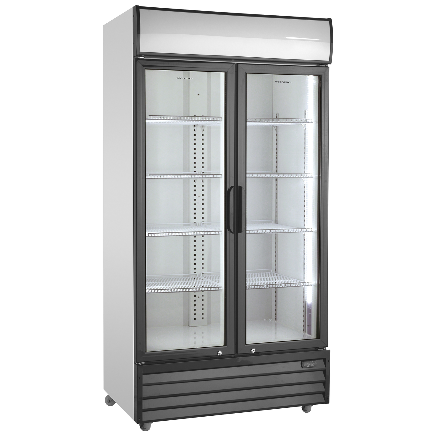 Displaykøleskab dobbelt SD 802 Hængslet