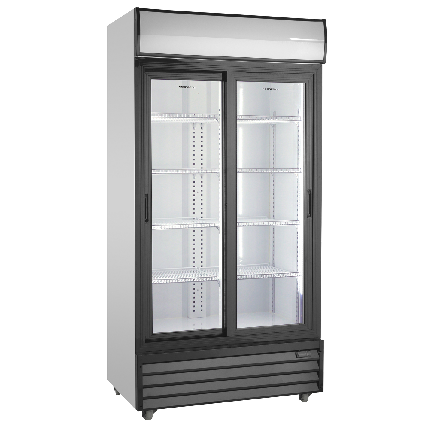 Displaykøleskab dobbelt SD 802 Skydelåger