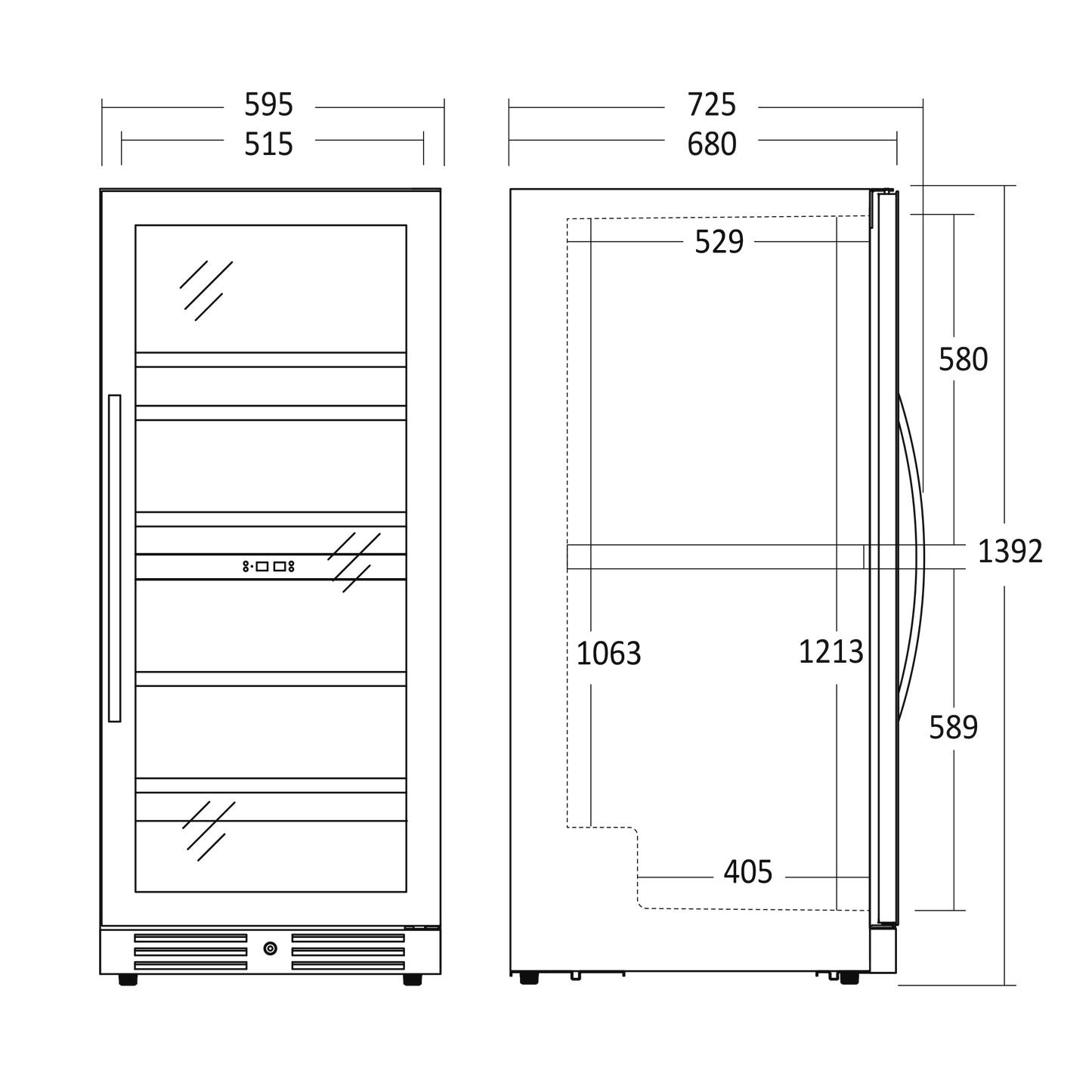 Vinkøleskab SV 104 B