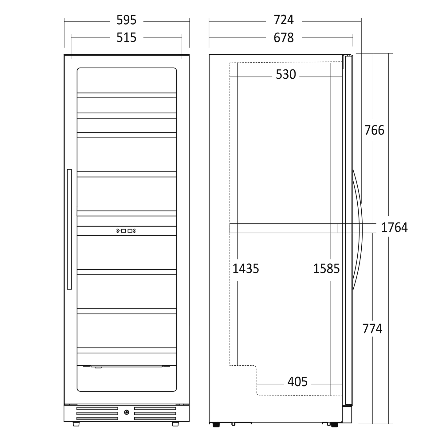 Vinkøleskab SV 124