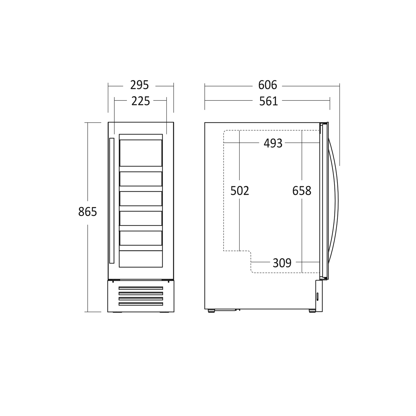 Vinkøleskab SV 19 B