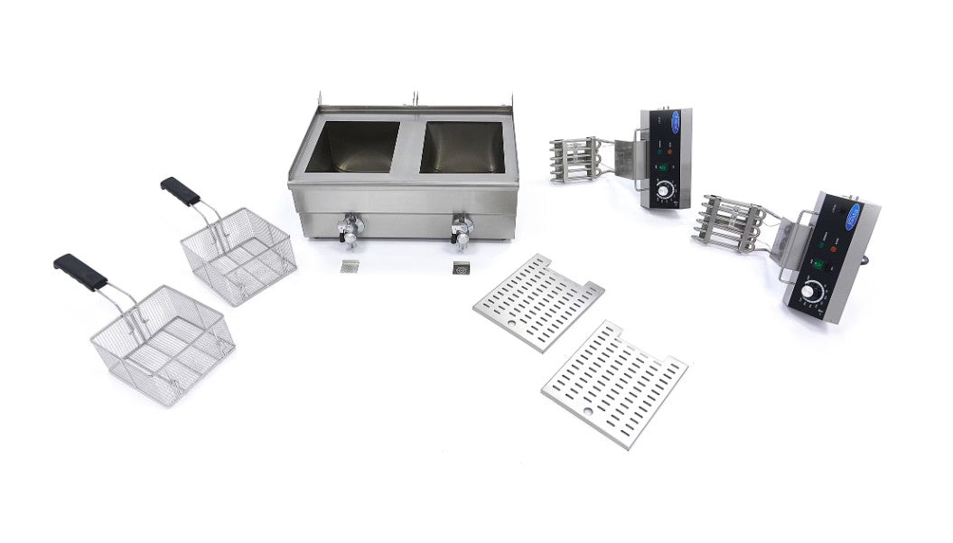 Friture 2 x 13 Liter bordmodel fra Maxima