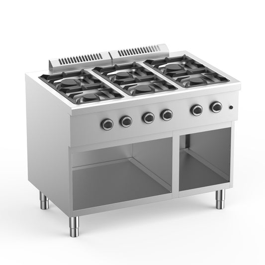 Gaskogebord med 6 blus – BASIC