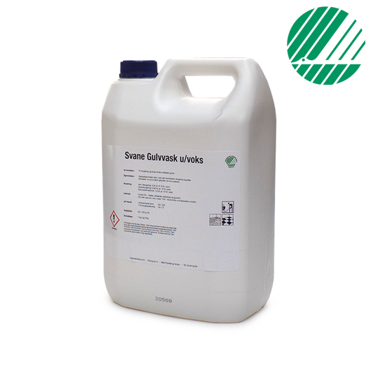 Gulvvask 5 liter, Svanemærket