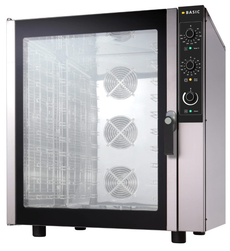 Industriovn 10 stik med Dampfunktion fra BASIC