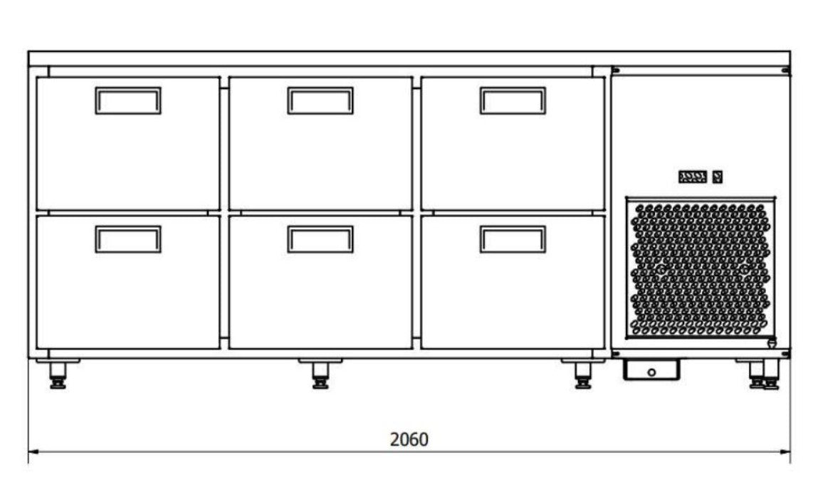 Kølebord til ølkasser - JUKA
