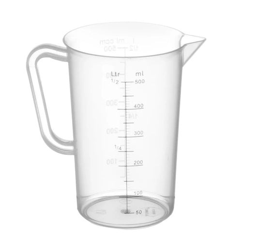 Målebæger / litermål i plast - vælg størrelse - Hendi