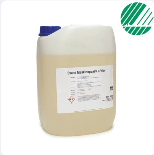 PAKKETILBUD: 3 x 10L Maskinopvask + 3 x 5L Afspændingsmiddel - Svanemærket