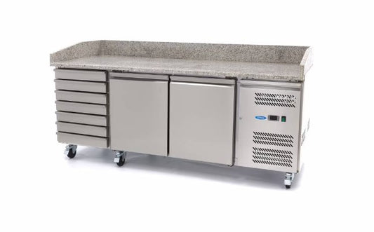 Pizzadisk med to låger og syv skuffer - Maxima