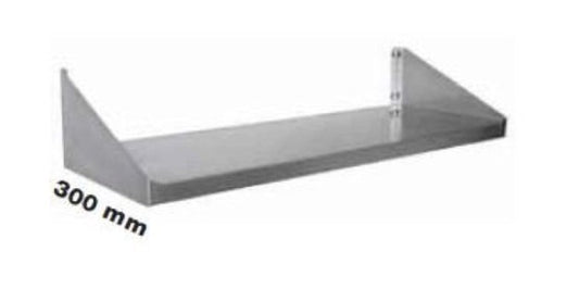 Stålhylder 30 cm dybde - vælg længde
