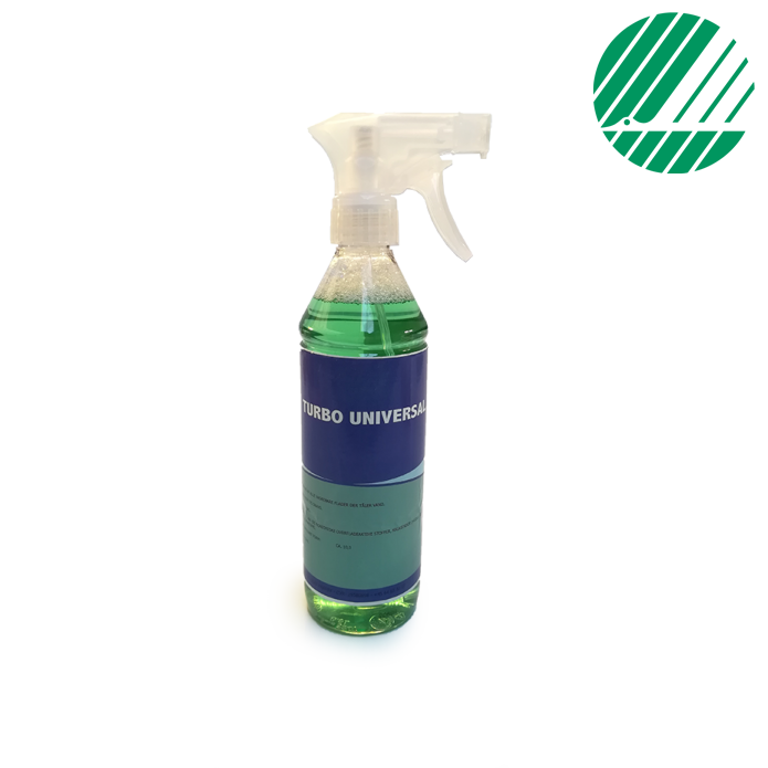 Turbo-rengøring UNIVERSAL SPRAY, 500 ML, Svanemærket - 10 stk i kassen