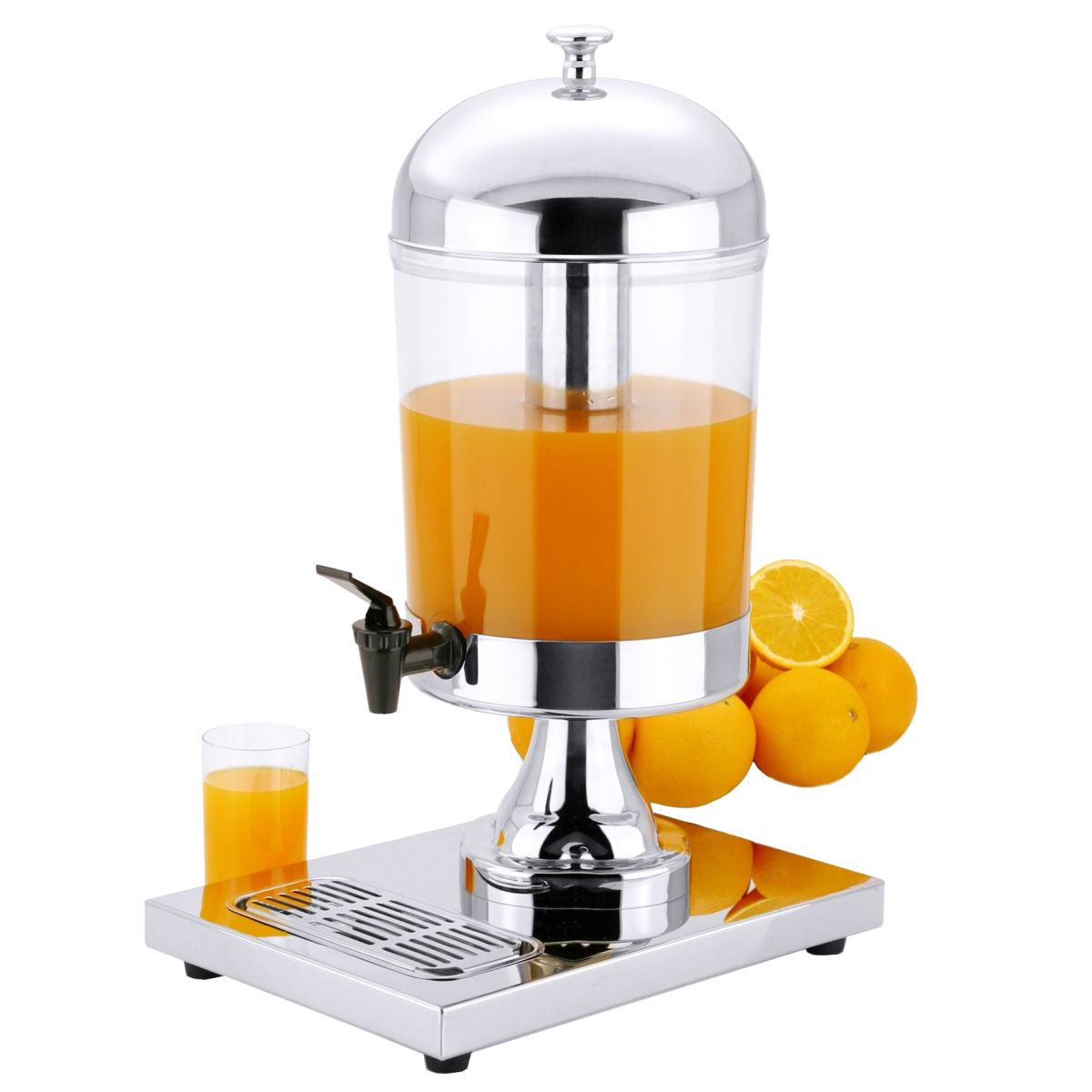 Juicedispenser enkelt 8 liter med isrør