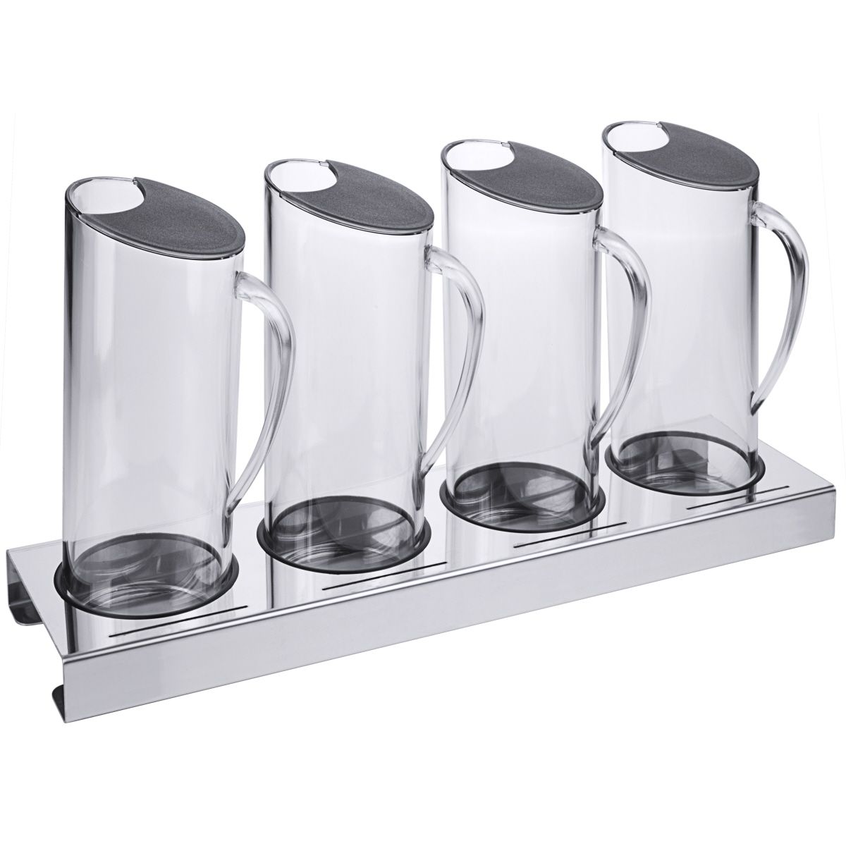 Cerealie-dispenser sæt med 4 beholdere