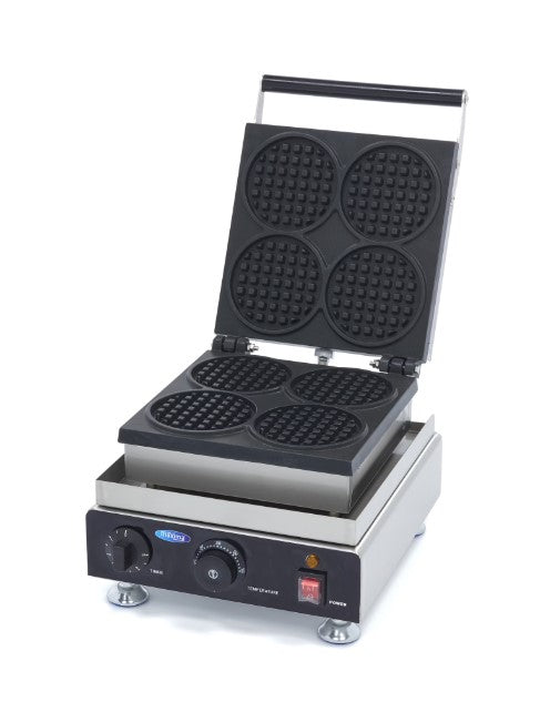 Vaffeljern til 4 små runde vafler