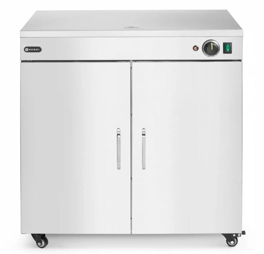 Varmeskab / tallerkenvarmer med hjul