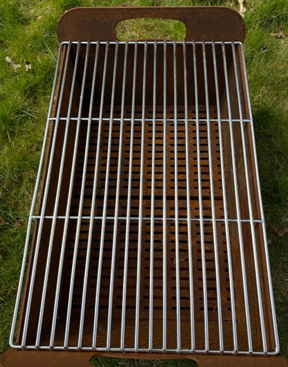 Box Grill kulgrill 60x40 i brug til event og udendørs madlavning – Gastro Consult