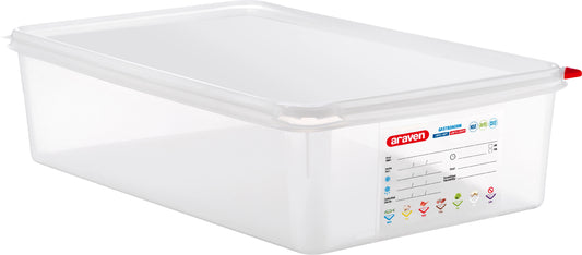 Araven opbevaringsboks GN 1/1 H10 cm 13,7 ltr.
