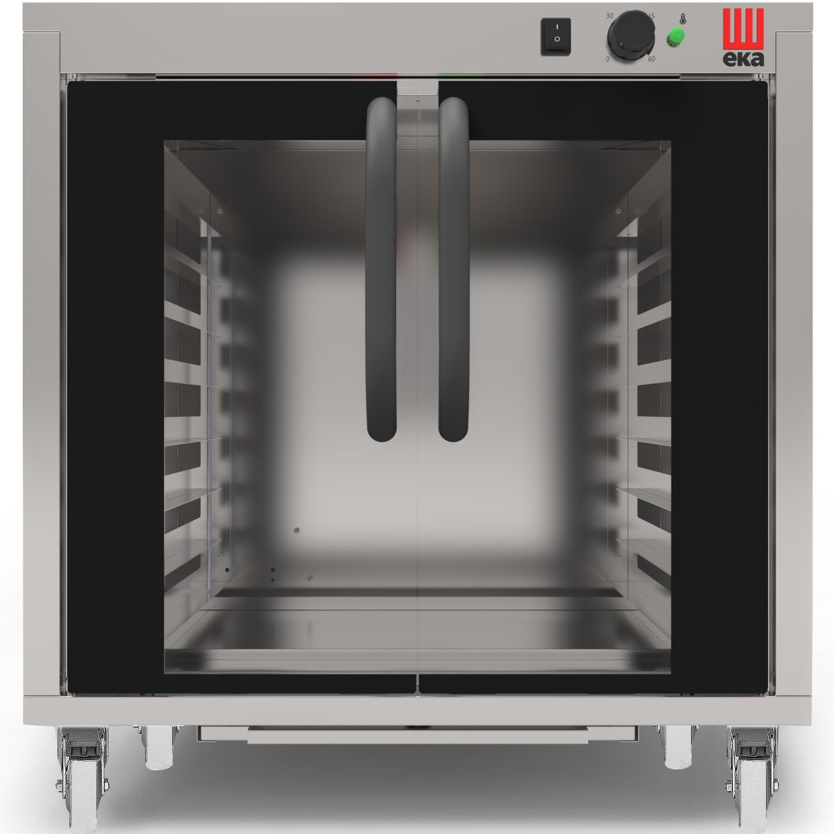 Raskeskab EKA EKL 864 til 8 bakker 600x400 mm - rustfrit stål