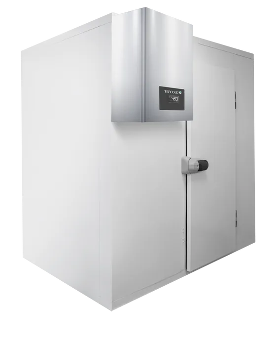 Tefcold CRNF fryserum – indvendig med varer