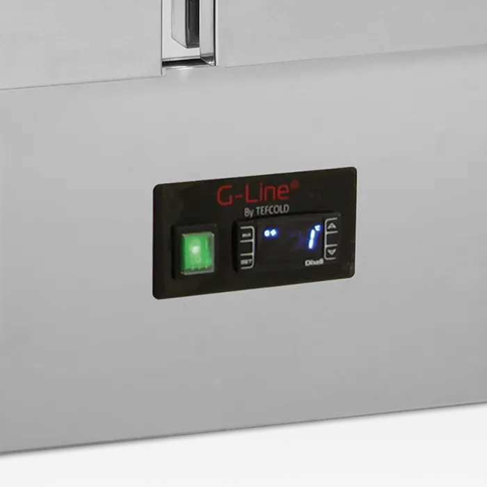 TEFCOLD GSS Saladette - Digital controller med temperaturdisplay