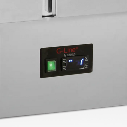 TEFCOLD GSS Saladette - Digital controller med temperaturdisplay