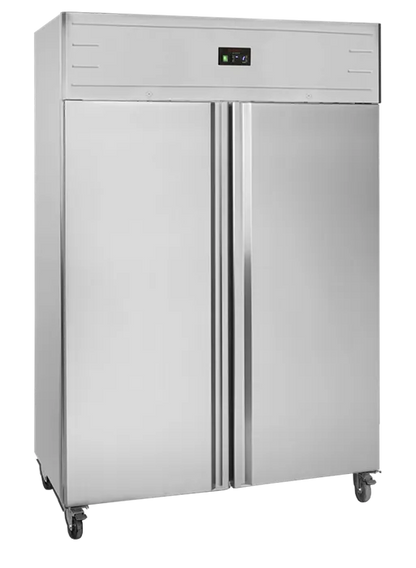 Tefcold GUF140 - Rustfri fryseskab GN2/1