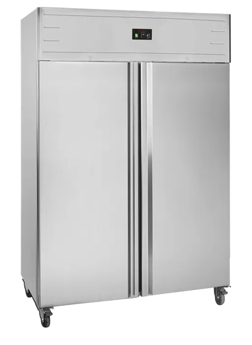 Tefcold GUF140 - Rustfri fryseskab GN2/1