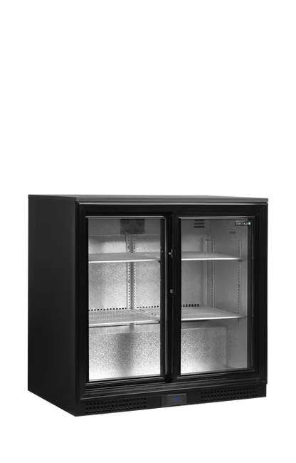 Underbordskøler til bar - TEFCOLD DB-serie med skydedøre