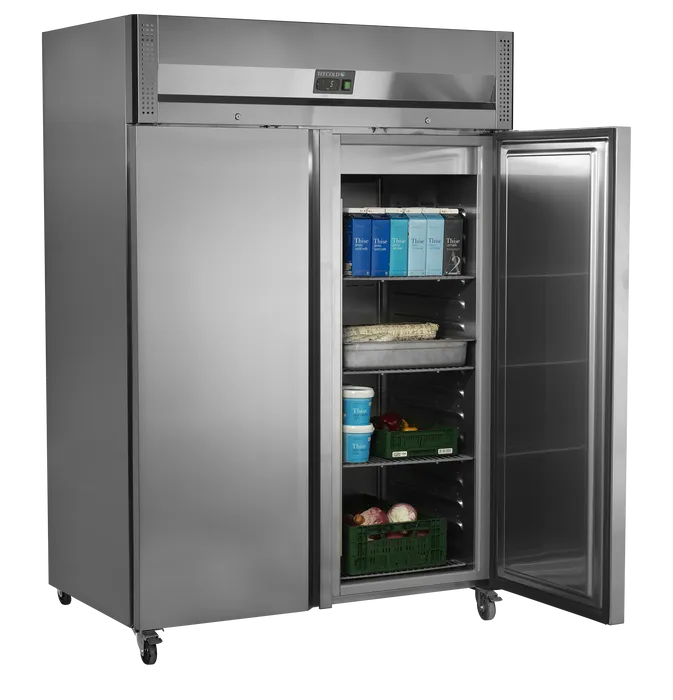 Tefcold RK1420X1 dobbelt køleskab med indhold - 1300 liter