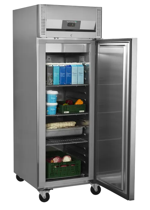 Tefcold RK710X1 industrikøleskab med indhold