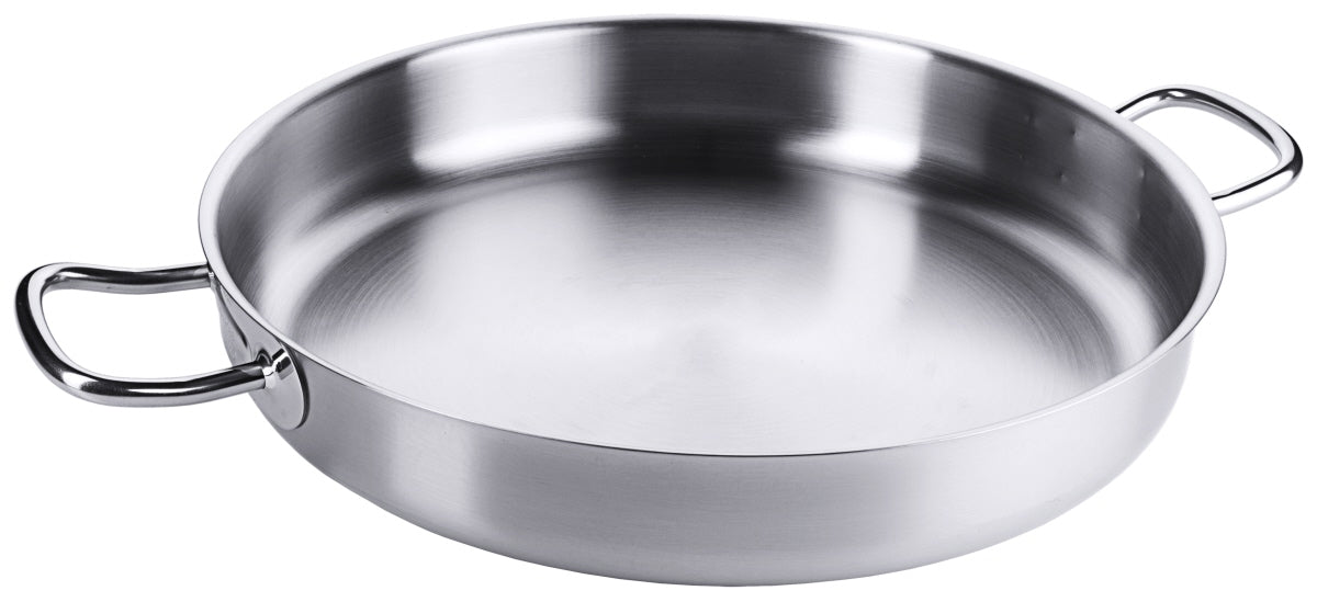 Paellapande i rustfrit stål 46 cm