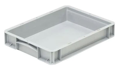 Dejkasse 400x300x70 mm i grå, DTE