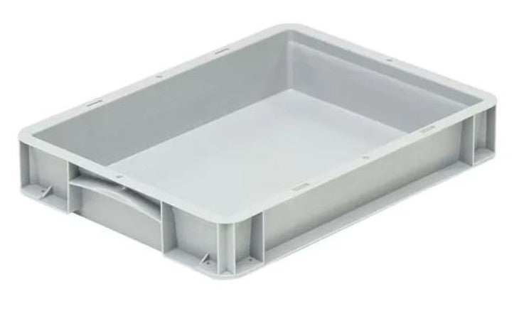 Dejkasse 400x300x70 mm i grå, DTE