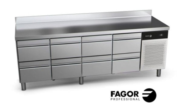 Kølebord med skuffer fra Fagor - vælg størrelse