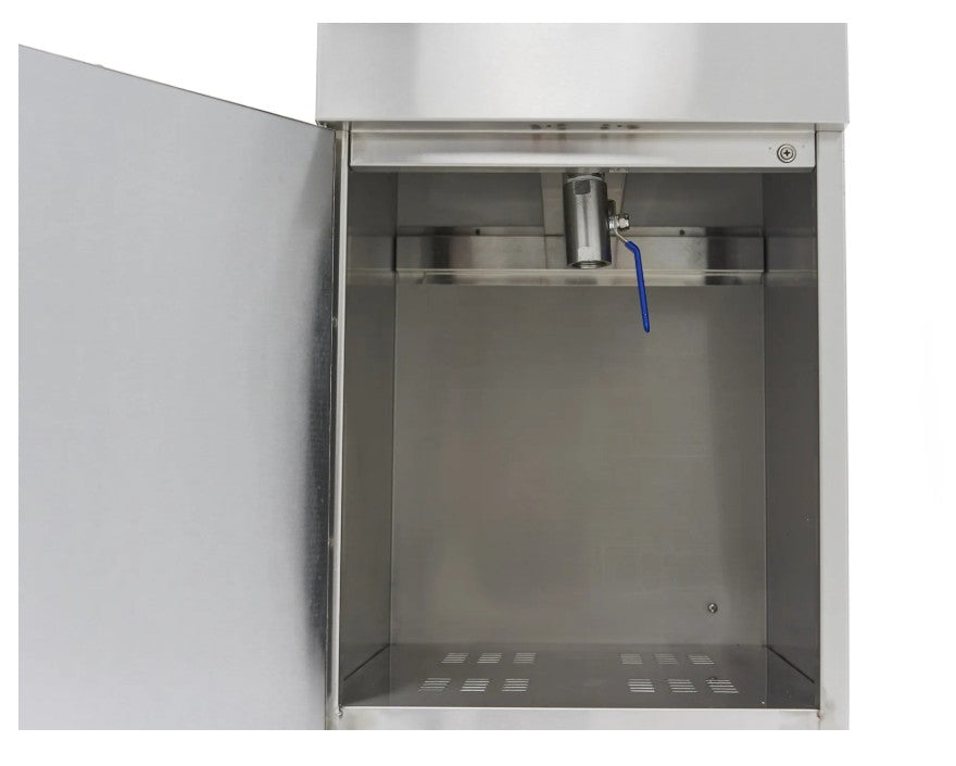 Frituregryde Maxima 16 L detalje taphane og termostat – 400V professionel