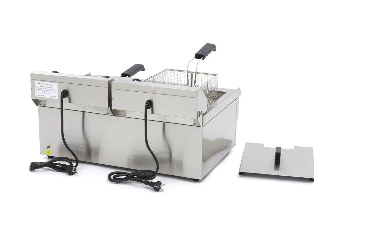 Bordfriture Maxima 16 L detalje taphane – professionel til restaurant