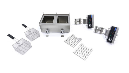 Friture 2 x 13 Liter bordmodel fra Maxima