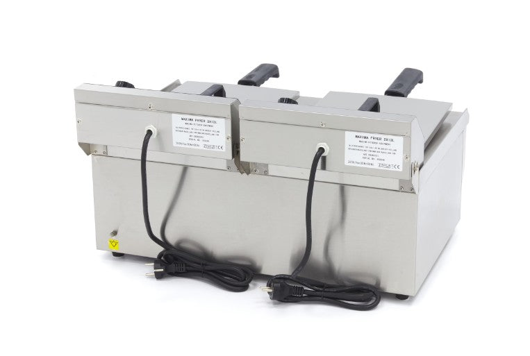 Friture 2 x 13 Liter bordmodel fra Maxima