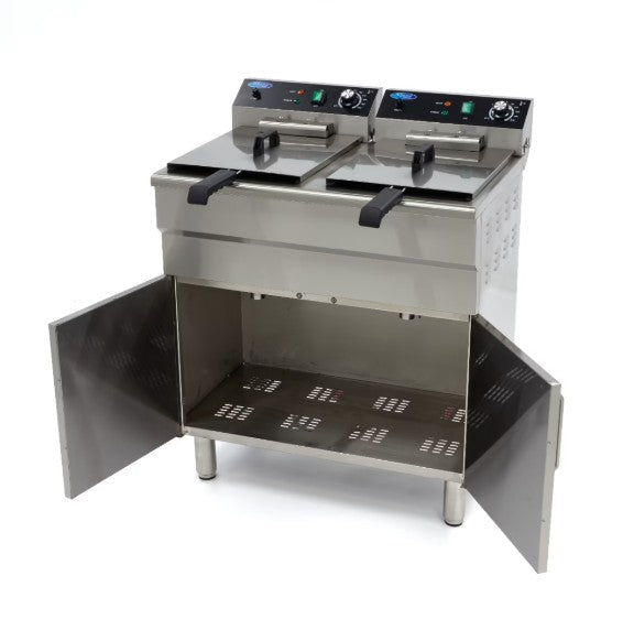 Friture 2 x 13 Liter til 230V - Maxima