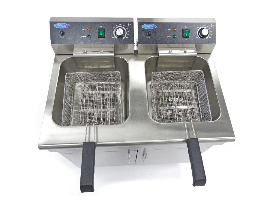 Friture 2 x 13 Liter til 230V - Maxima