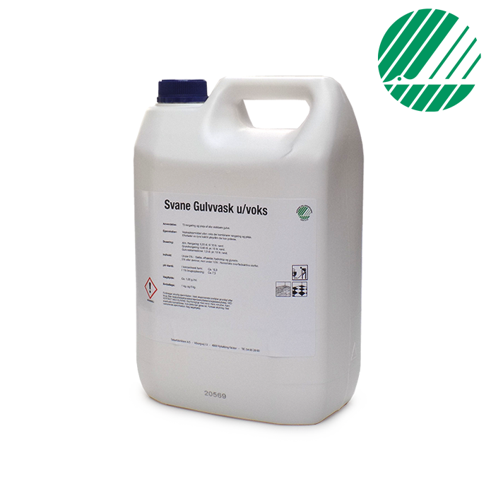 Gulvvask 5 liter, Svanemærket