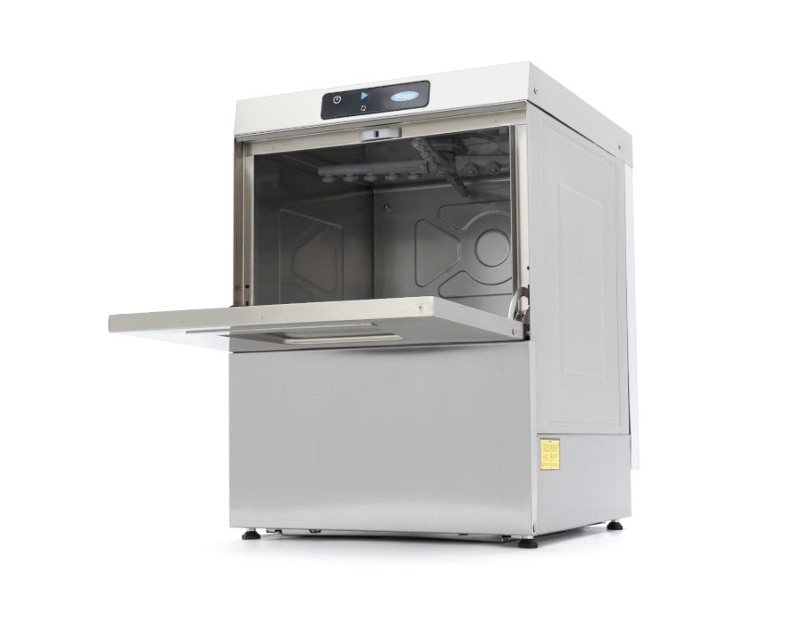 Underbordsopvaskemaskine MED alle pumper til 50x50 bakker fra Maxima - vælg variant