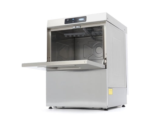 Underbordsopvaskemaskine MED alle pumper til 50x50 bakker fra Maxima - vælg variant