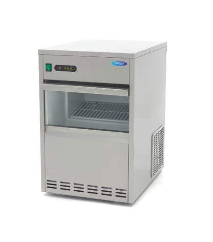 Isterningemaskine (vandkølet) fra Maxima - vælg størrelse