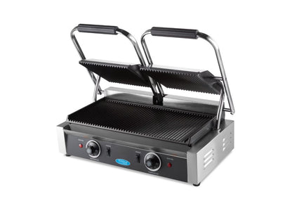 Dobbelt klemgrill / kontaktgrill fra Maxima - vælg variant